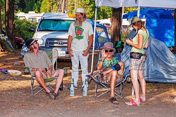 Mark Hansen (second from left) Fall, 2009