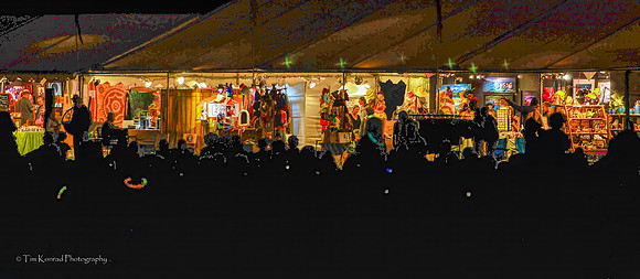 Artisans' Booth at nightSpring, 2011