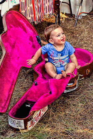 Infant in Guitar CaseFall, 2011