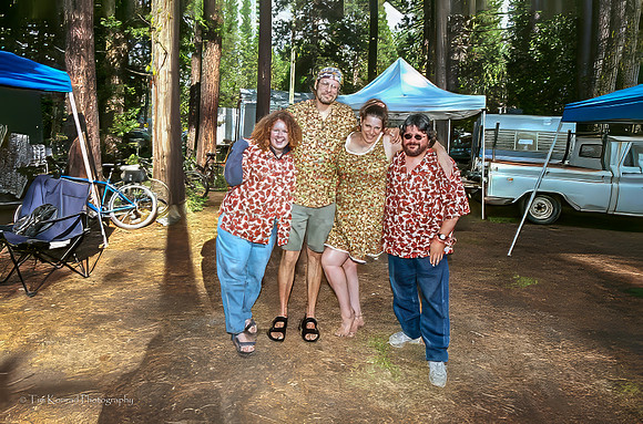 Heidi Bunch, Barry, Barbara McAllister, Jimmy BunchCamp RememberSpring, 2003