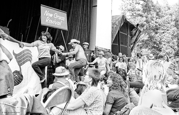 Newgrass Dancing Mania, Newgrass Revival, Strawberry Music Festival,  Fall, 1985