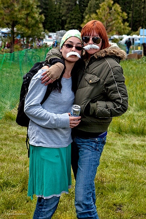 Mustacheod Maidens, ​​Strawberry Music Festival, Spring, 2010