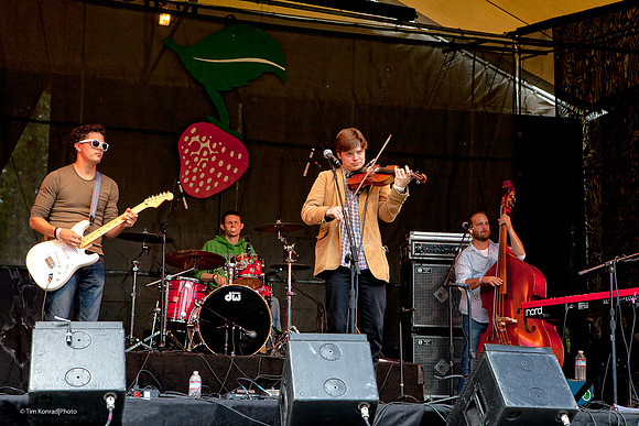 Warren Hood Band, ​Strawberry Music Festival, Spring, 2010