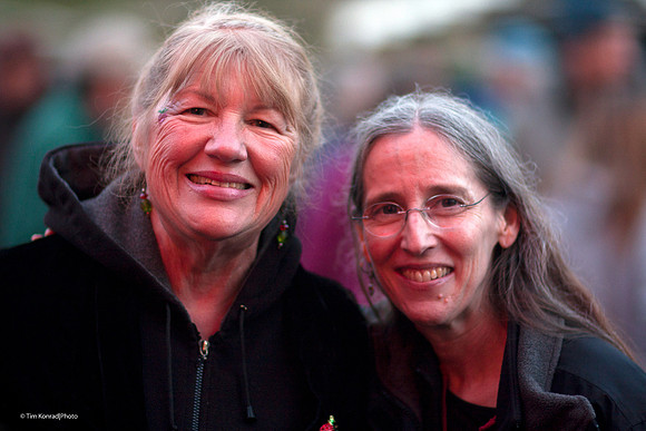 Regina Bartlett & Michelle Konrad, ​Strawberry Music Festival, Spring, 2010