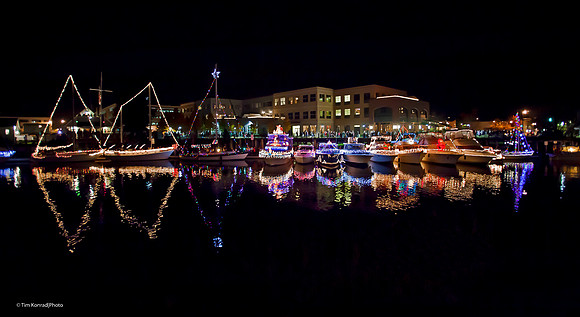 Petaluma Lighted Christmas Boat Parade,