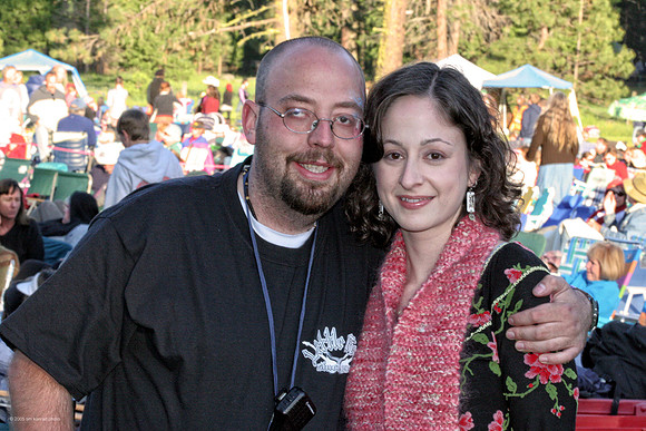 Luke Hess & Margie Ignacio-Witcher, Strawberry Music Festival, Spring, 2005