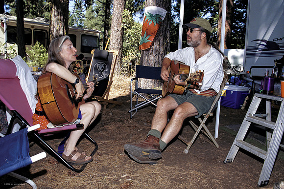 Jamie Byrd & Steve Fisher, ​Strawberry Music Festival, Fall, 2002