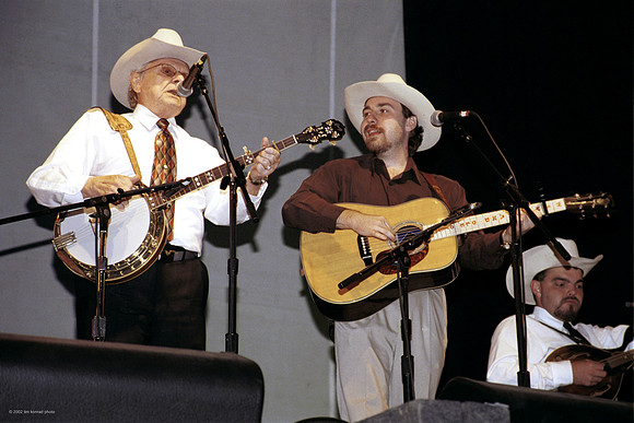 Ralph Stanley & son, ​Strawberry Music Festival, Fall, 2002
