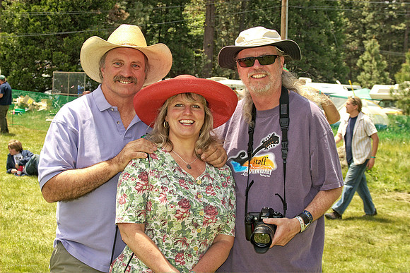 Al O'Brien, Kelli Noteman, Dave Bonnot, Strawberry Music Festival, Spring, 2007
