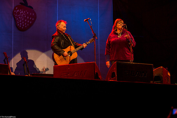 John Prine & Sarah Elizabeth Campbell, Main Stage, Strawberry Music Festival, Spring, 2013