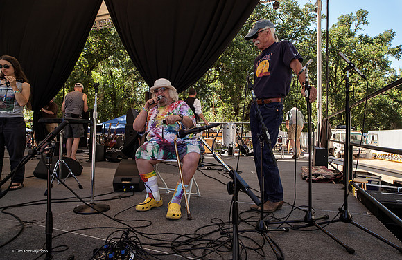 Wavy Gravy, Che Greenwood, ​​​Kate Wolf Music Festival, 2012