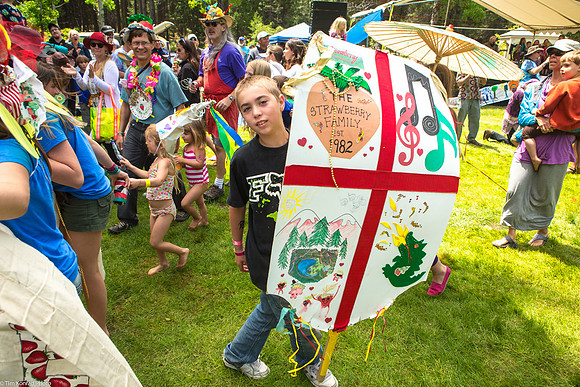 Kids' Parade, Birch Meadow, ​Strawberry Music Festival, Spring, 2013
