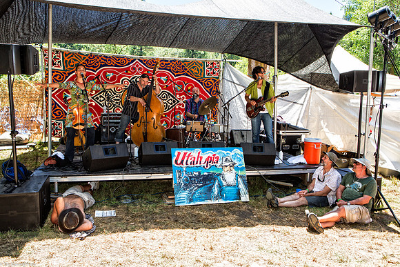 Performers on Utahpia Stage, ​Kate Wolf Music Festival, 2013
