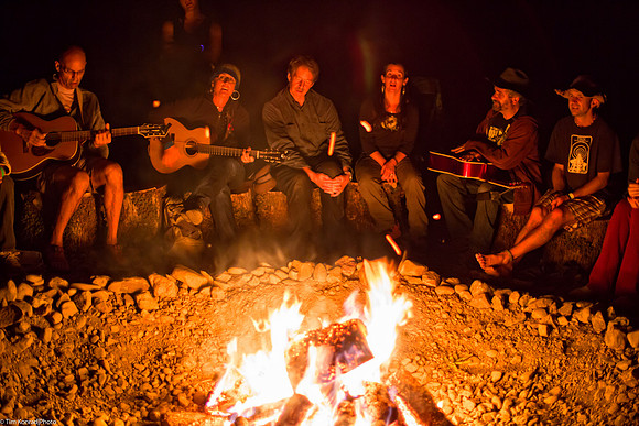Campfire at the Hobo Jungle, ​Kate Wolf Music Festival, 2013