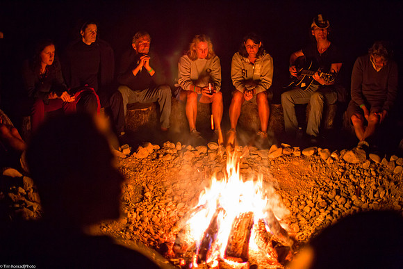 Campfire at the Hobo Jungle, Kate Wolf Music Festival, 2013