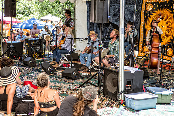 Music at the Revival Tent, Kate Wolf Music Festival, 2013