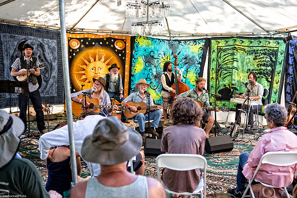 Music at the Revival Tent, Kate Wolf Music Festival, 2013