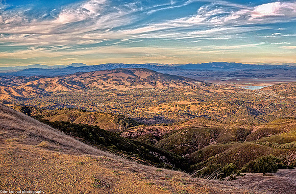 Looking East From Big Rock, Marin County