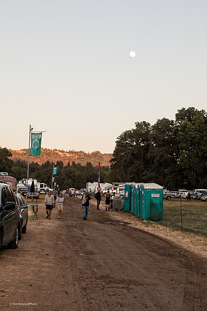 Full Moon & Porta-Potties, ​Kate Wolf Music Festival, 2012