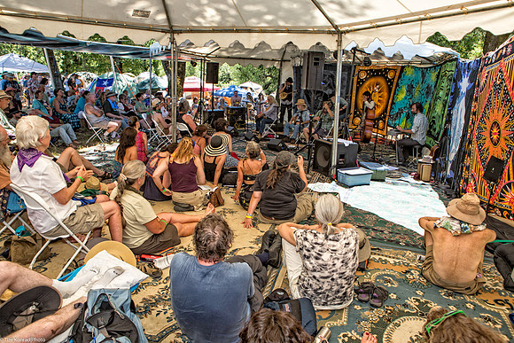 Music at the Revival Tent, ​​Kate Wolf Music Festival, 2013
