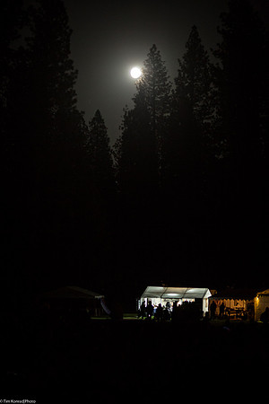 Full Moon over Strawberry, ​Strawberry Music Festival, Spring, 2013
