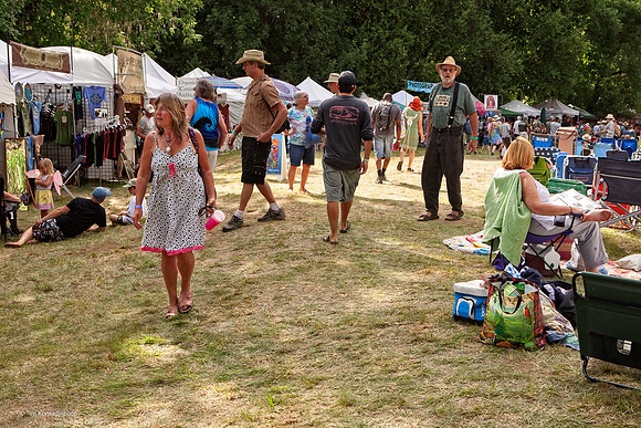 Vendor Area, ​Kate Wolf Music Festival, 2012