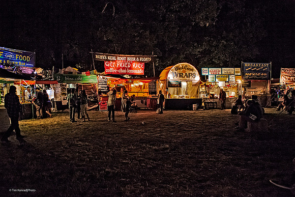 Dinner Choices, ​Kate Wolf Music Festival, 2012