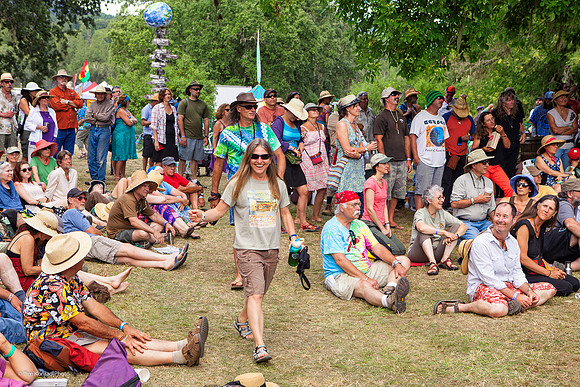 Ms. Di makes her appearance, Kate Wolf Music Festival, 2012