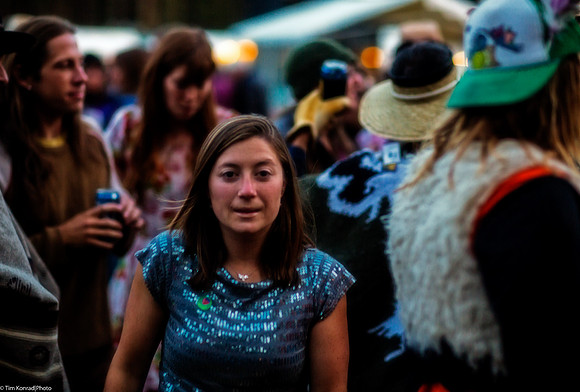 Girl in Crowd, ​Strawberry Music Festival, Spring, 2013