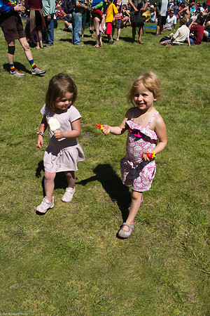 Popsicle stroll in Music Meadow, ​Strawberry Music Festival, Spring, 2013