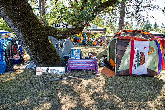 Robin's camp, Kate Wolf Music Festival, 2013