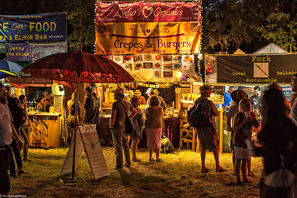 Food Court, ​Kate Wolf Music Festival, 2013