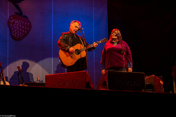 John Prine & Sarah Elizabeth Campbell, Main Stage, Strawberry Music Festival, Spring, 2013