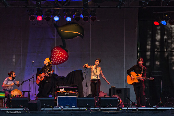 Rising Appalachia on the main stage