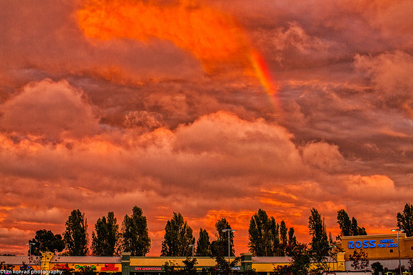 Clouds at Sunset, Petaluma, CA