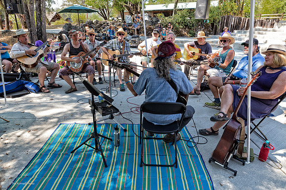 Traditional Guitar workshop with Mokai  at the Westside Amhitheater