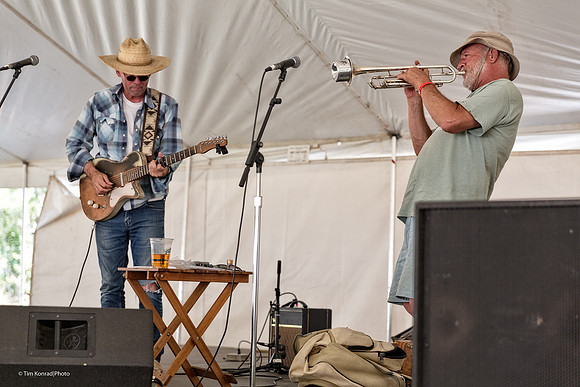Michael McNevin & Chris Elliott on the Play Stage