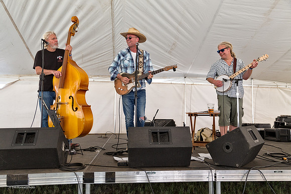 Patrick McClellan, Michael McNevin & Matt Hartle on the Play Stage