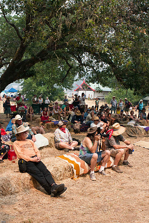 Arlo Stage onlookers