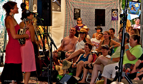 Ma Muse in the Revival Tent, ​Kate Wolf Music Festival, 2010