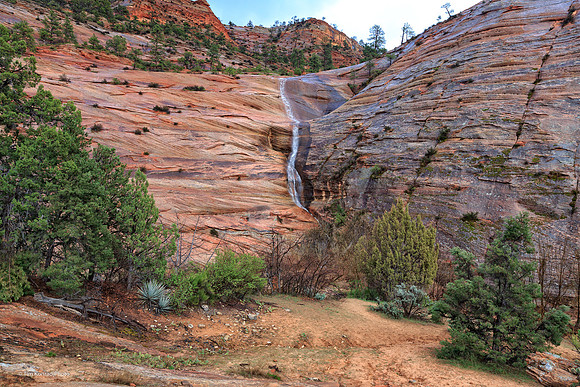Waterfall, Zion National Park