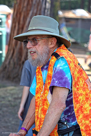 Security Person, Strawberry Music Festival, Spring, 2005