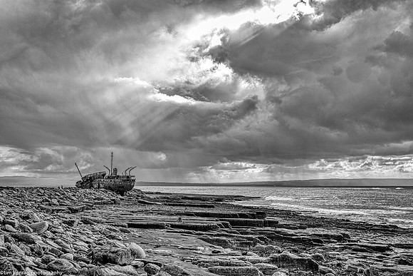 Plessey Shipwreck, Inisheer, Aran Islands, County Galway, Ireland