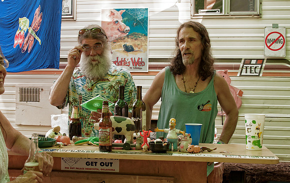 Jay & Nick at the Rhino Lounge, Camp Pigout, Strawberry Music Festival, Spring, 2007