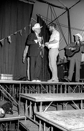 Bill Monroe & Dallas Dobro,  Strawberry Music Festival, Fall, 1985