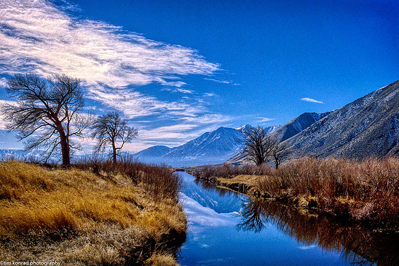 Near Genoa, Nevada, March, 1987