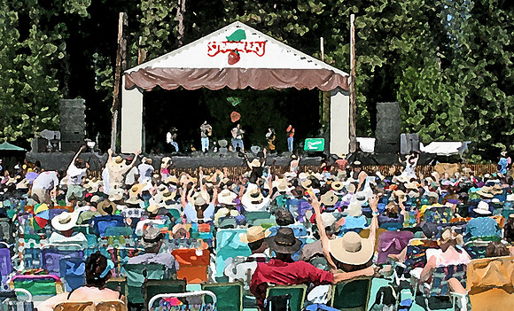 Strawberry's Main Stage, Strawberry Music Festival, Fall, 2005