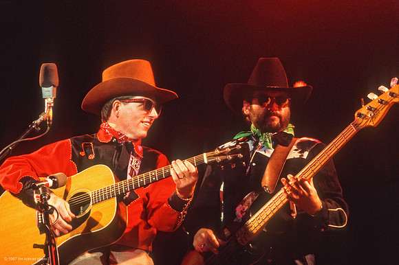 Red Knuckles & Slade of Red Knuckles & the Trailblazers, Strawberry Music Festival, Spring, 1987