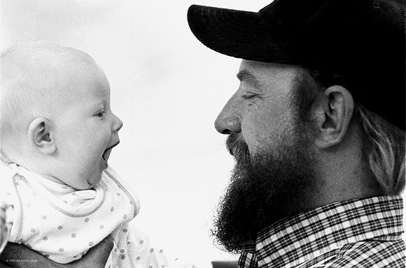 Dallas Dobro & Young Fan, Strawberry Music Festival, Spring, 1988