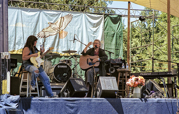 Nina Gerber & Rosalie Sorrels, Kate Wolf Music Festival, 2002